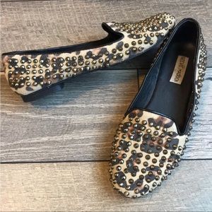 Steve Madden Studly Leopard Loafers